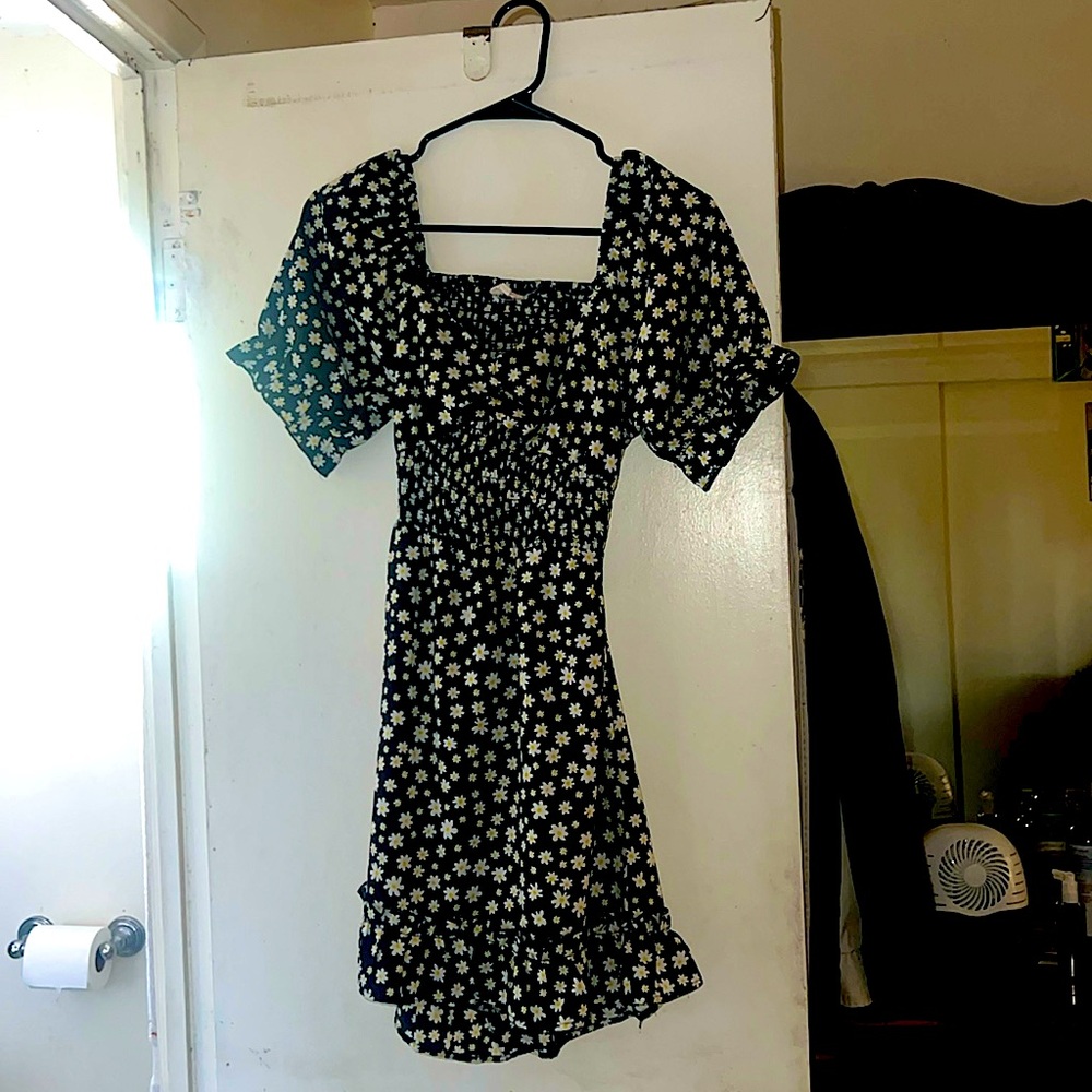 Beautiful floral print boho mini